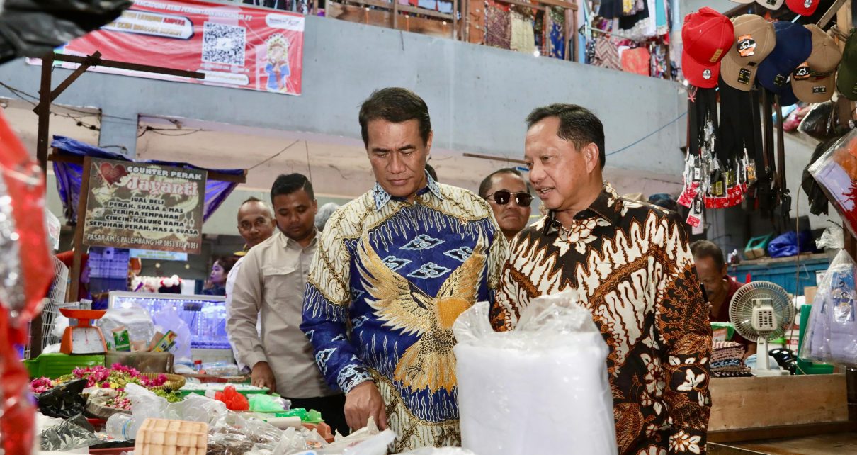 Mendagri dan Mentan Sidak Beras SPHP