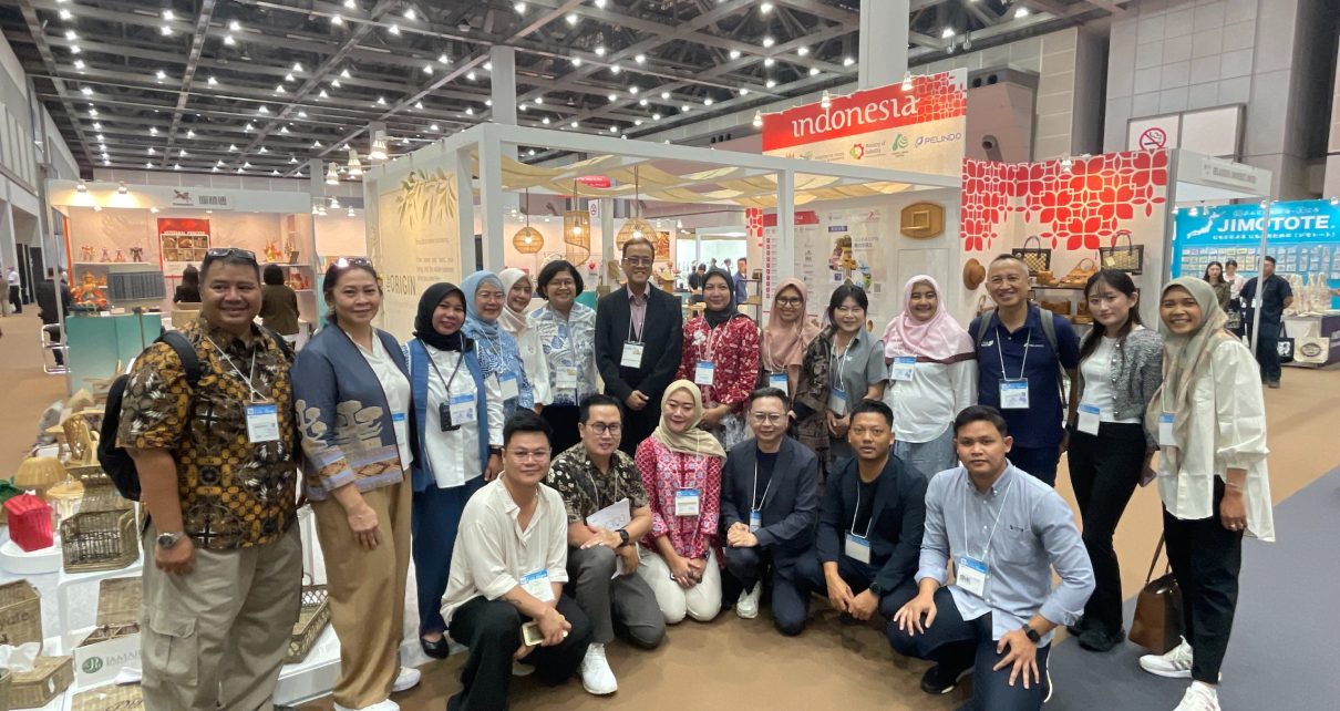 Paviliun Indonesia di The 100th Tokyo International Gift Show 2025