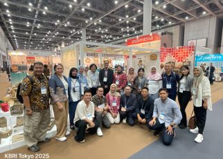 Paviliun Indonesia di The 100th Tokyo International Gift Show 2025