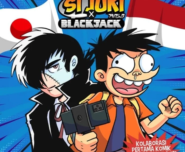 Komikus Indonesia & Jepang Rilis Komik ‘Si Juki x Black Jack: Operasi di Kyokarta’