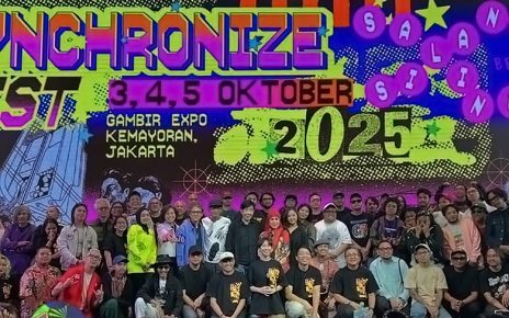 Usung Tema #SalingSilang, Synchronize Fest 2025 Hadirkan 144 musisi