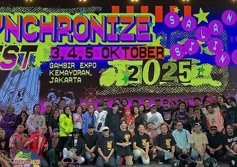 Usung Tema #SalingSilang, Synchronize Fest 2025 Hadirkan 144 musisi