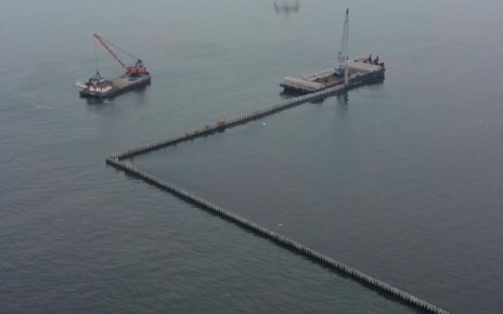 Beton di pesisir cilincing
