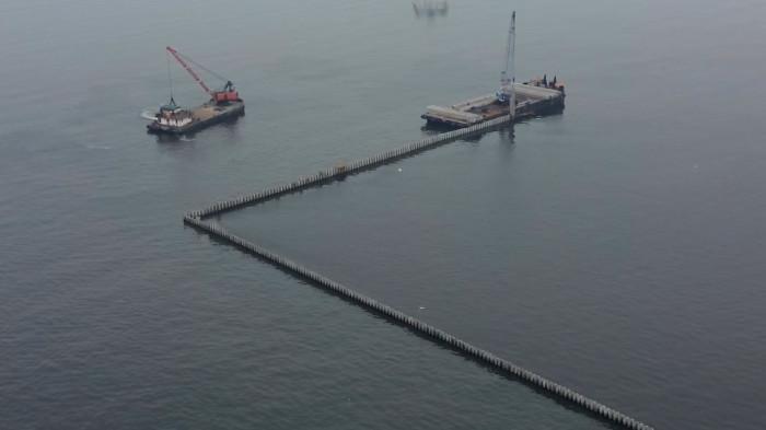 Beton di pesisir cilincing