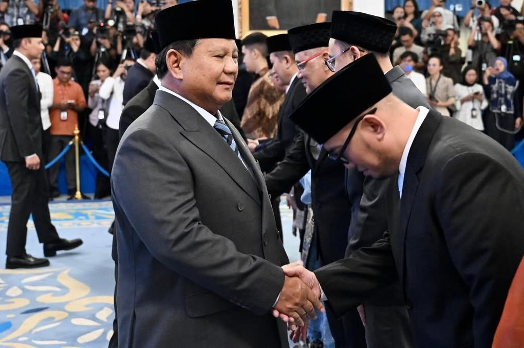 Prabowo beri kenaikan pangkat