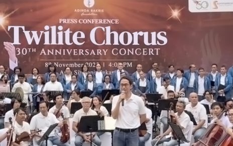 Addie MS Siap Gelar ‘Twilite Chorus 30th Anniversary Concert’ di Aula Simfonia Jakarta