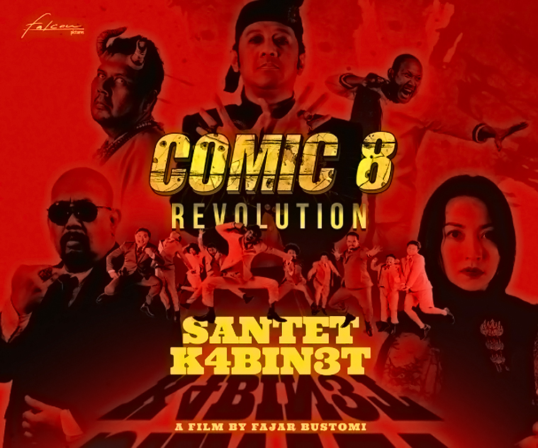 Falcon Pictures Siap Hadirkan Film ‘Comic 8 Revolution: Santet K4bin3t’