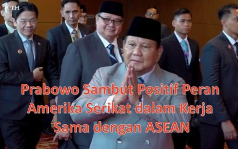 Prabowo Sambut Positif Peran Amerika Serikat dalam Kerja Sama dengan ASEAN