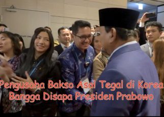 Pengusaha Bakso Asal Tegal di Korea Bangga Disapa Presiden Prabowo