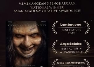 Muhammad Ibrahim, atau yang lebih dikenal dengan nama Baim Wong ini bersyukur film ‘Lembayung’, debut karyanya sebagai sutradara film panjang mendapat apresiasi bahkan sampai ke