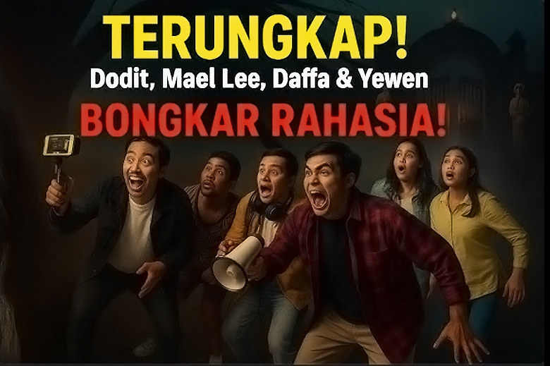 Dodit Mulyanto Jatuh Cinta Film ‘Maju Serem Mundur Horor’ Karena Karakter Nyentriknya