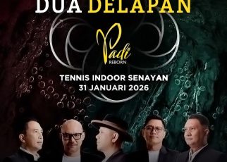 Rayakan Dua Dekade Lebih Berkarya, Padi Reborn Siap Gelar Konser ‘Dua Delapan’