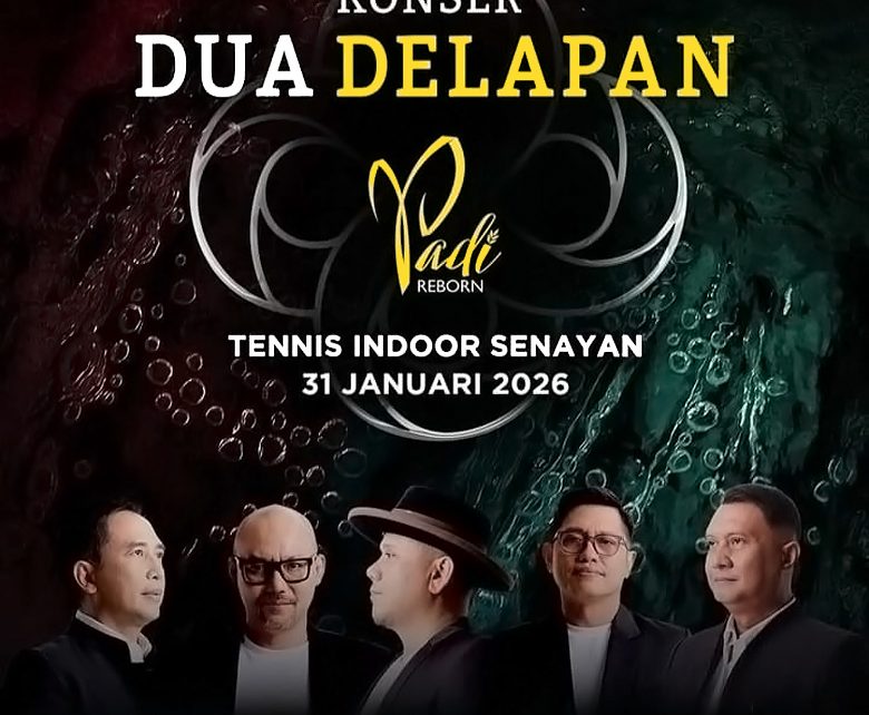 Rayakan Dua Dekade Lebih Berkarya, Padi Reborn Siap Gelar Konser ‘Dua Delapan’