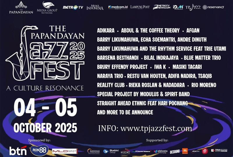 The Papandayan Jazz Fest 2025 Sukses Digelar, Raih Rekor MURI