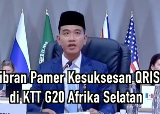 Gibran Pamer Kesuksesan QRIS di KTT G20 Afrika Selatan