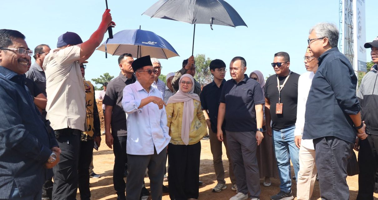 Jusuf Kalla di lokasi sengketa lahan