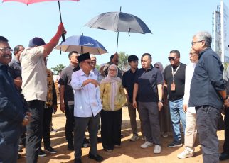 Jusuf Kalla di lokasi sengketa lahan