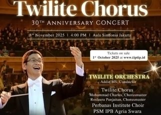 Megahnya Konser 3 Dekade Twilite Chorus Memberi Warna Panggung Musik Simponik Indonesia