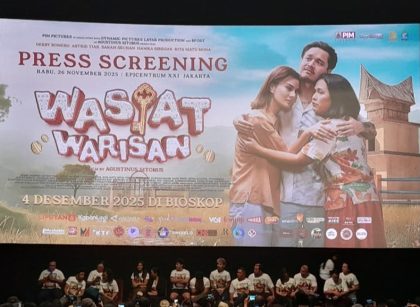 Sarah Sechan Ungkap Tantangan Adaptasi Dialek Batak Saat Syuting Film ‘Wasiat Warisan’
