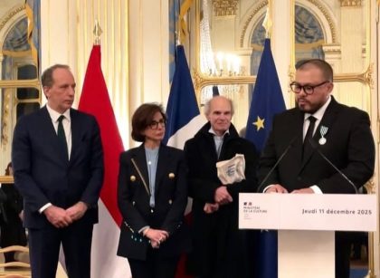 Joko Anwar Secara Resmi Dianugerahi Tanda Kehormatan oleh Pemerintah Prancis