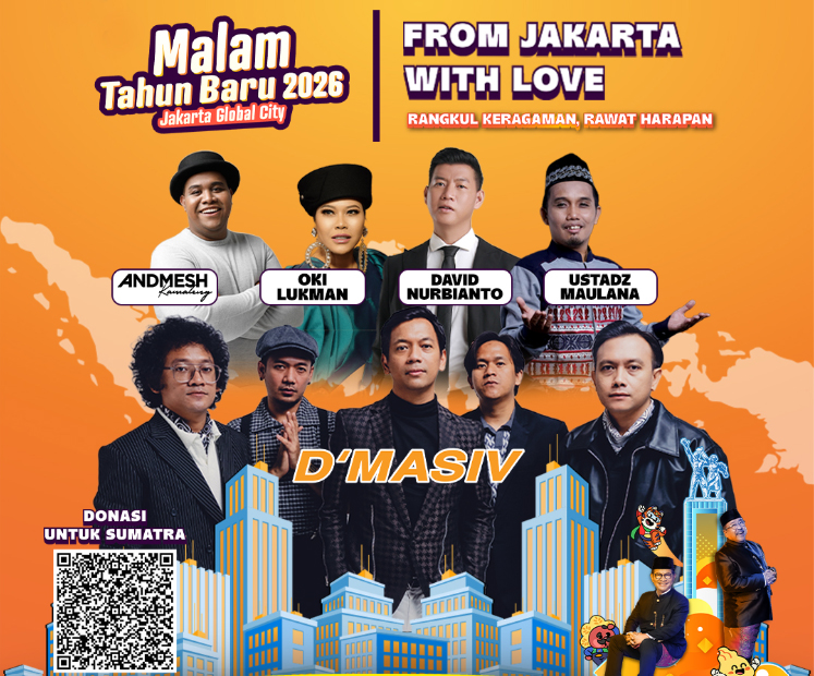 Jakarta Music Festival Digelar Jadi Momen Perayaan Malam Tahun Baru dan Aksi Solidaritas