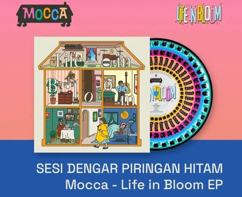 Rayakan 25 Tahun Berkarya Mocca Rilis Mini Album ‘Life in Bloom’ dalam Format Vinyl