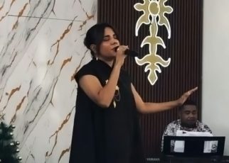 Nowella Idol Terharu Hibur Warga Binaan Lapas Ambon dalam Perayaan Natal 2025