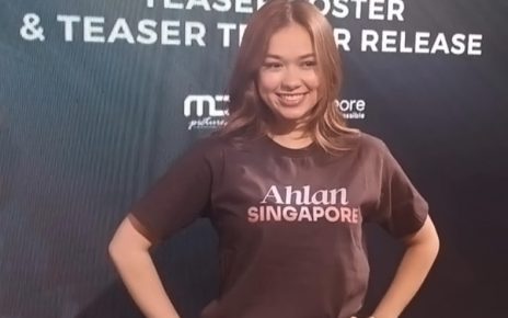 Tantangan Rebecca Klopper Perankan Karakter Muslimah di Film ‘Ahlan Singapore’
