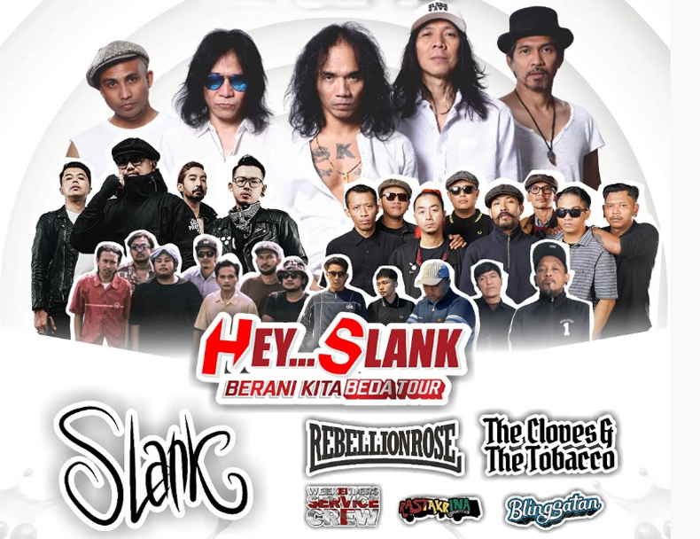 Rayakan 42 Tahun, Slank Siap Gelar Konser Akbar ‘Hey 42th Slank Peduli Sumatra’