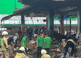 Kebakaran pasar Kramat Jati