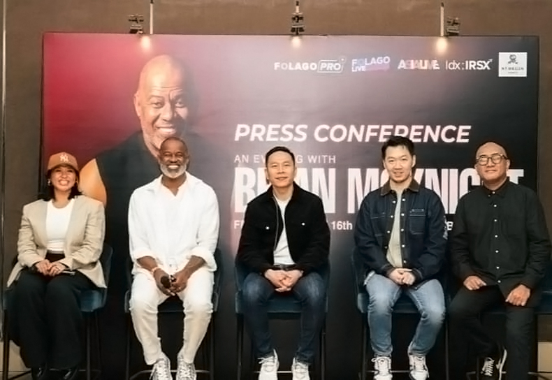 Brian McKnight Siap Gelar Konser 'An Evening with Brian McKnight – Live in Jakarta"