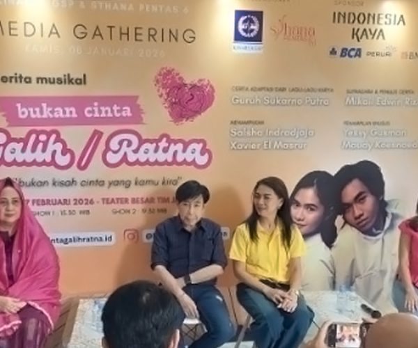 Musikal ‘Bukan Cinta Galih/Ratna’ Siap Digelar di Teater Besar TIM, 7 Februari 2026