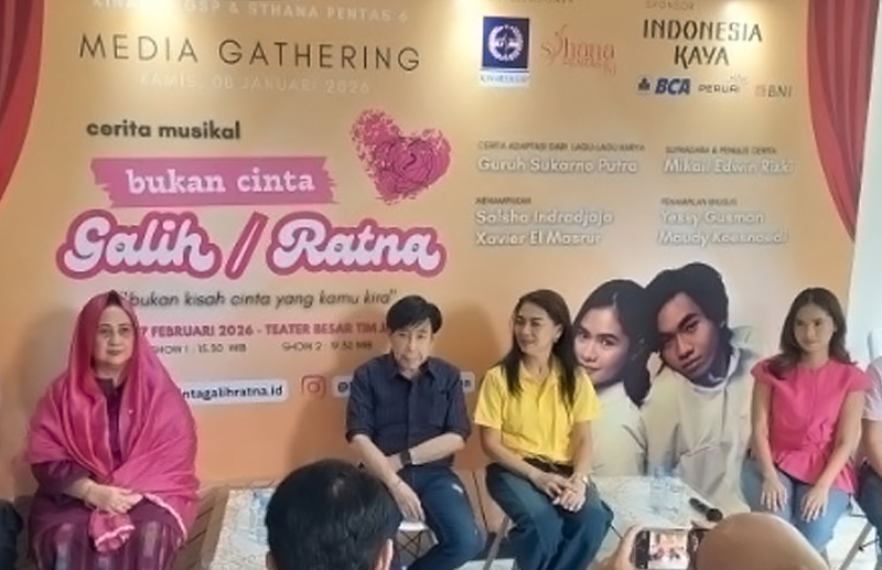 Musikal ‘Bukan Cinta Galih/Ratna’ Siap Digelar di Teater Besar TIM, 7 Februari 2026
