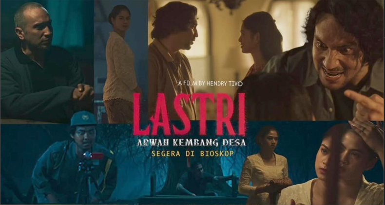 Teaser Film ‘Lastri; Arwah Kembang Desa’ Tampilkan Aktor Gary Iskak sebagai Turenggo