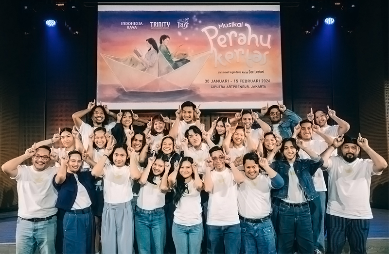 Para Pemeran Musikal Perahu Kertas Targetkan Peluncuran Soundtrack Jelang Ramadhan