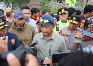 Tito Karnavian Pasca Longsor di Cisarua