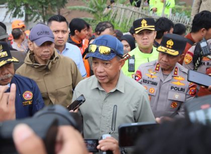 Tito Karnavian Pasca Longsor di Cisarua