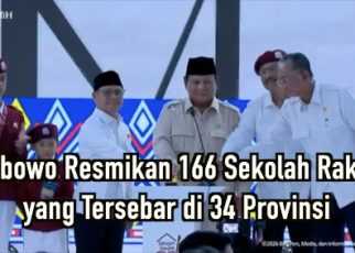 Prabowo Resmikan 166 Sekolah Rakyat yang Tersebar di 34 Provinsi