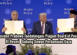 Presiden Prabowo Tandatangani Piagam Board of Peace, RI Resmi Gabung Dewan Perdamaian Gaza