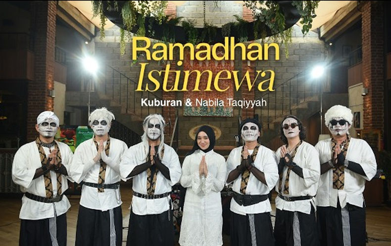 Sambut Ramadhan, Kuburan Band Gandeng Nabila Taqiyyah Remake ‘Ramadhan Istimewa’