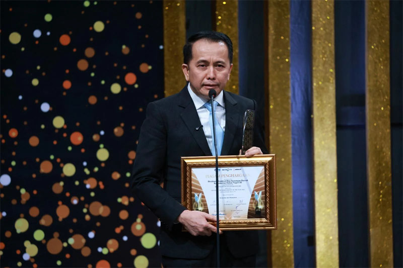 Dirjen Keuda Kemendagri Agus Fatoni Sabet Excellence in Regional Financial Governance 2026