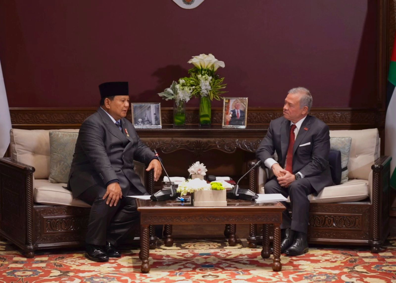 Prabowo dan Raja Abdullah II Sepakat Perkuat Koordinasi Dukung ...