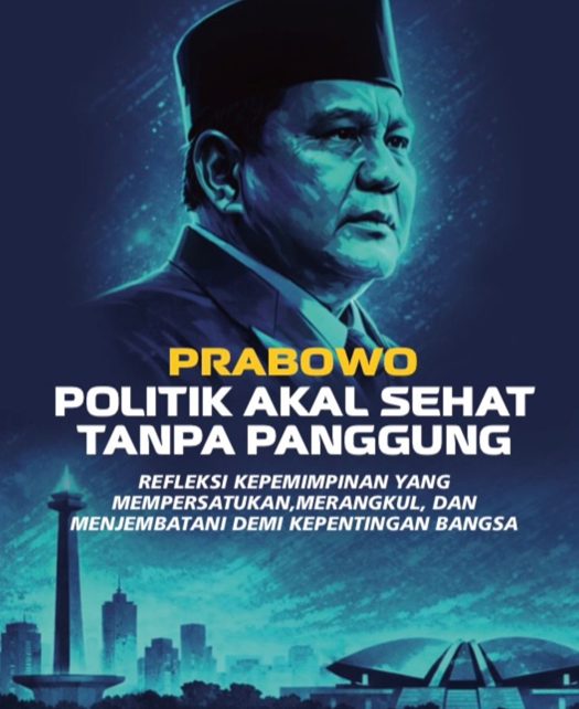 Buku ‘Prabowo: Politik Akal Sehat Tanpa Panggung’ Diluncurkan Pekan Depan