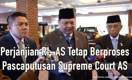 Perjanjian RI–AS Tetap Berproses Pascaputusan Supreme Court AS