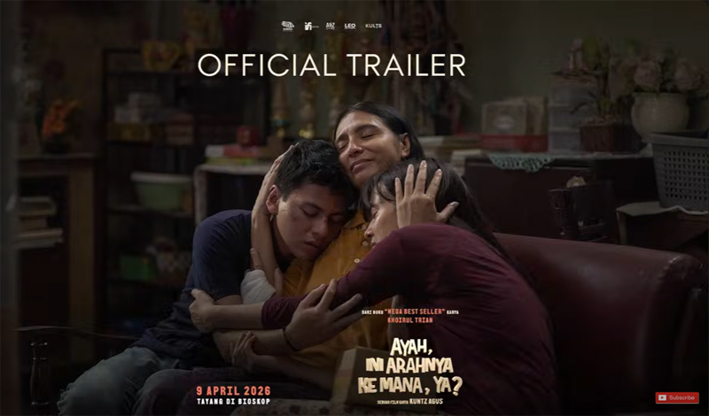Film ‘Ayah Ini Arahnya ke Mana Ya?’ Rilis Poster dan Trailer, Siap Tayang 9 April 2026