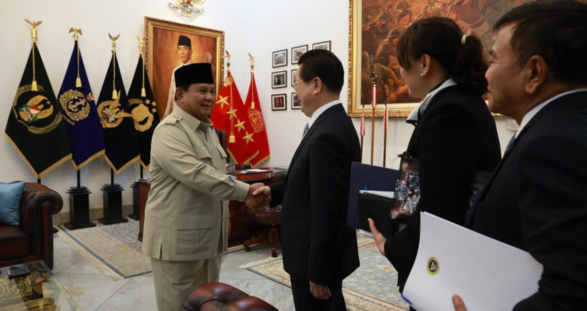 Prabowo bertemu pejabat China