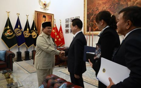 Prabowo bertemu pejabat China