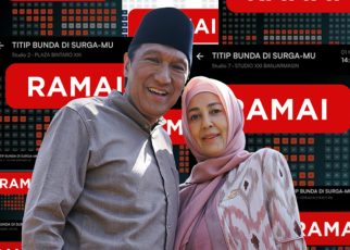 Meriam Bellina dan Ikang Fawzi sebagai Pasutri dalam Film ‘Titip Bunda di SurgaMu’