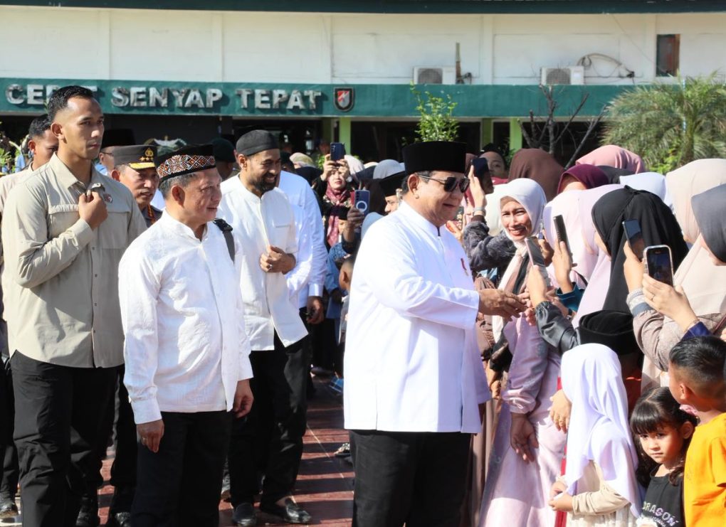 Prabowo Apresiasi Pemulihan Cepat Pascabencana