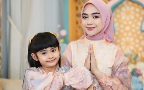Ria Ricis Rayakan Lebaran Hanya Berdua dengan Moana, Tanpa Keluarga Besar